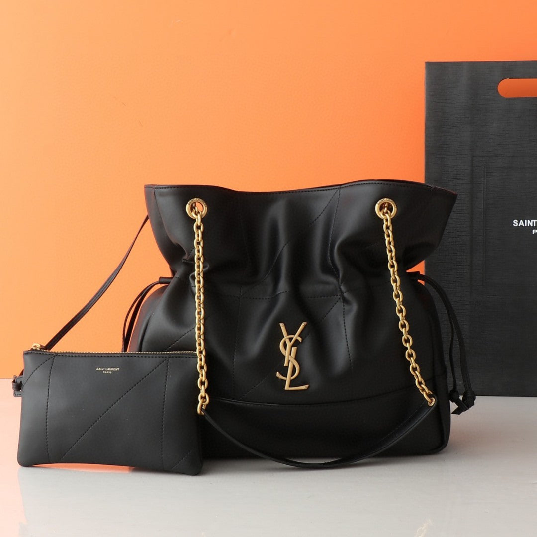Bolso Yves Saint Laurent Large Pochon Tote | Estilo Versátil y Moderno en Panamá