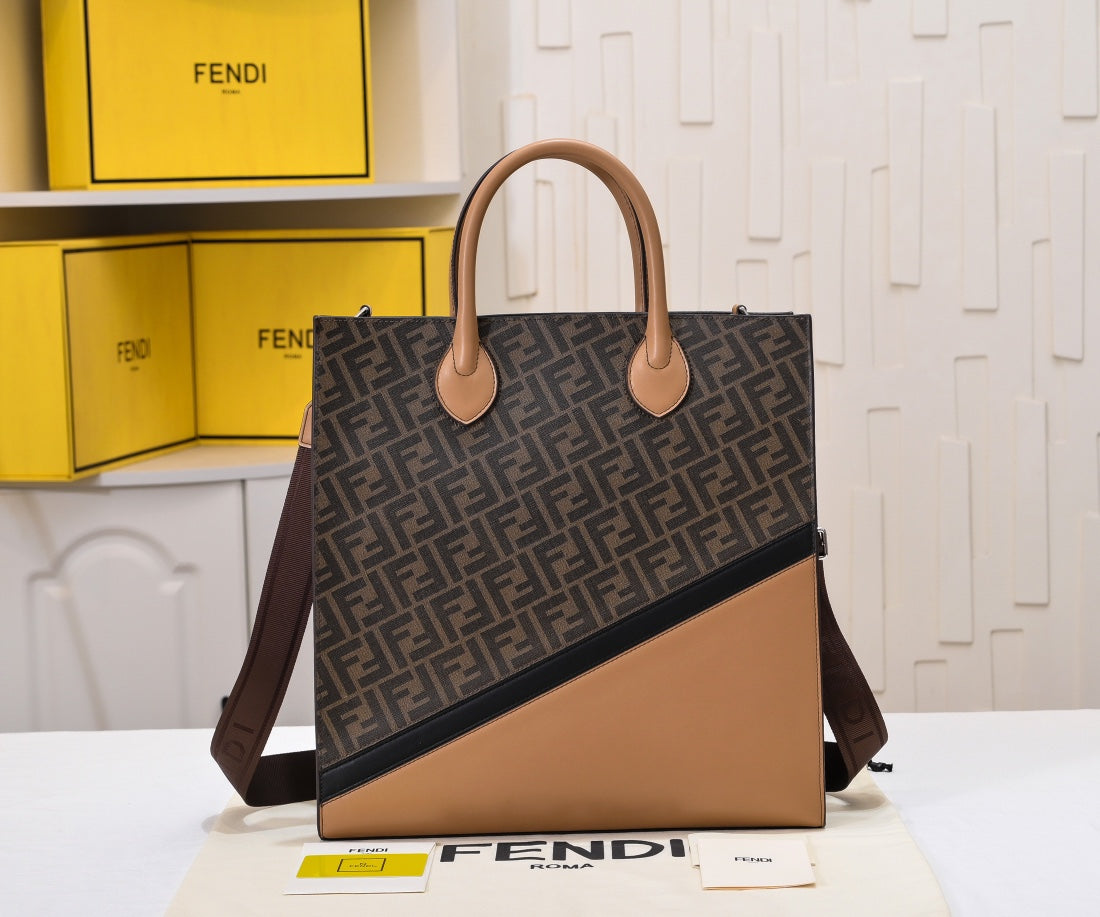 Bolso Tote Fendi Vintage Old School | Estilo Ejecutivo y Viajes en Panamá