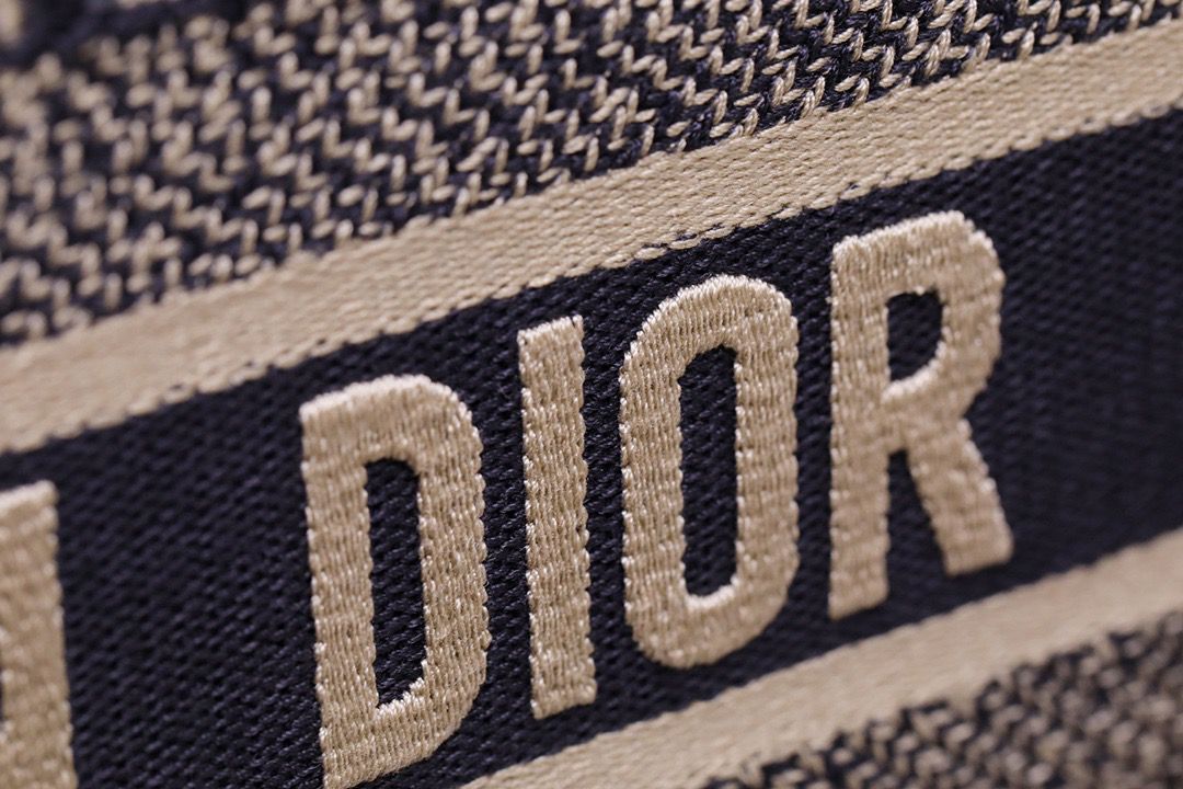 Bolso Dior Book Tote – Lona Oblique Azul