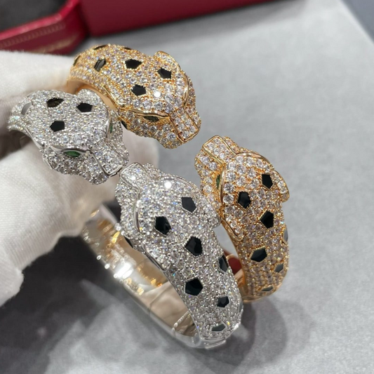Brazalete Cartier Pantera Doble Cabeza | Pulsera de Lujo en Panamá