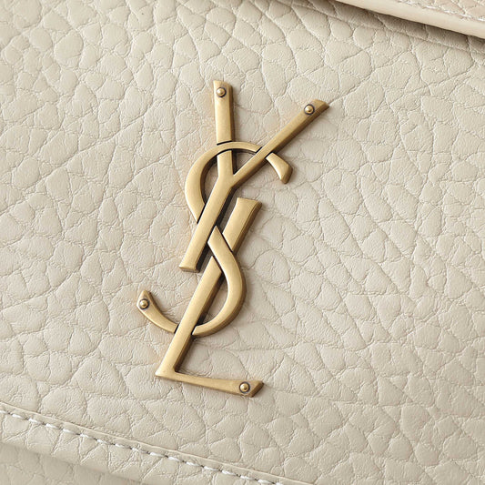 YSL Niki Estilo Mini Color Blanco Vintage | Lujo Vintage y Versatilidad
