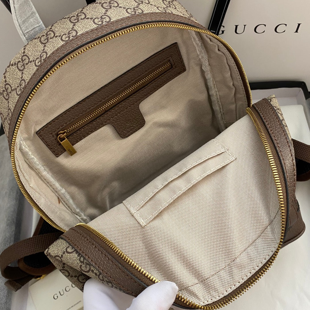 GUCCI GG Ophidia Small Backpack | Diseño Unisex, Cómodo y Estilizado