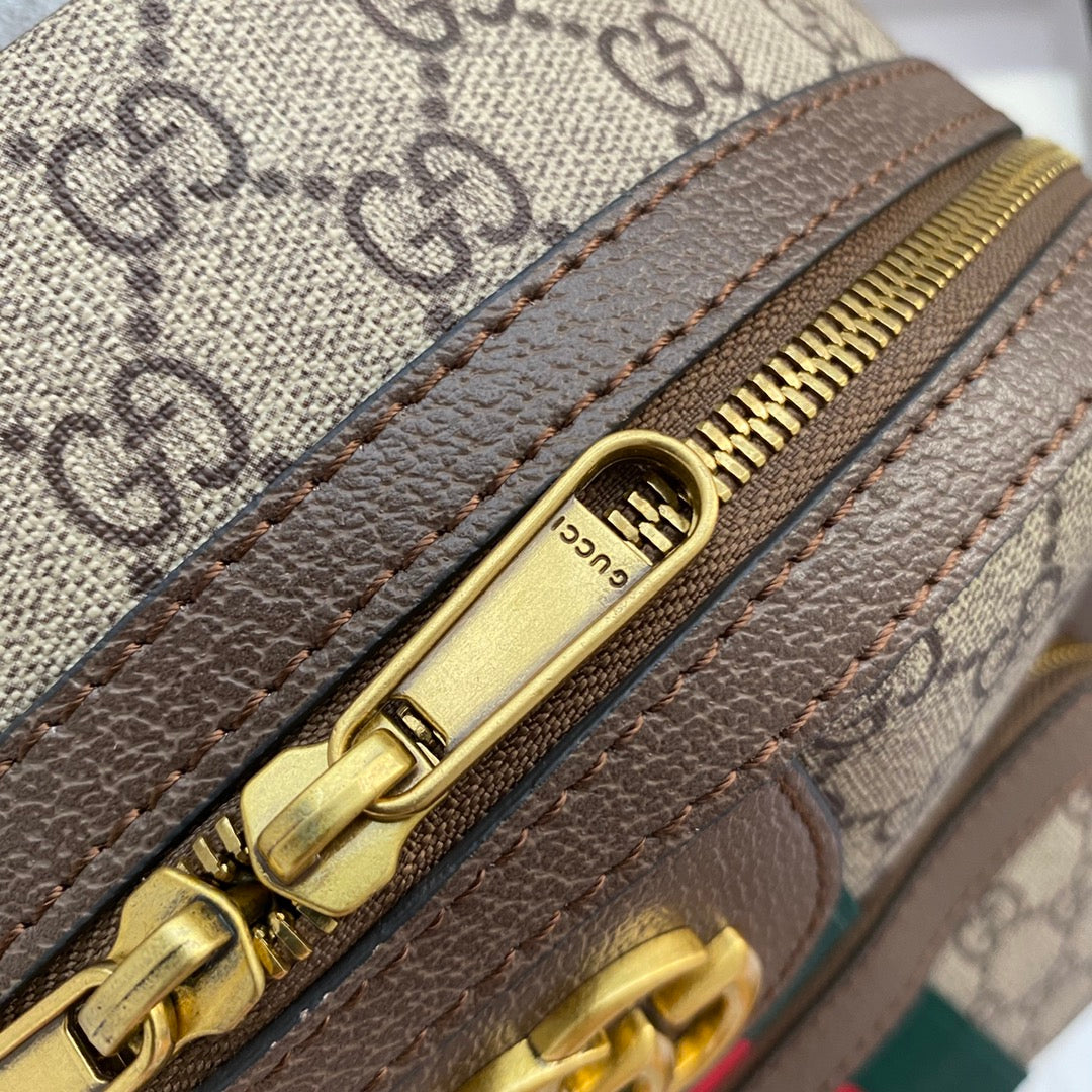 GUCCI GG Ophidia Small Backpack | Diseño Unisex, Cómodo y Estilizado