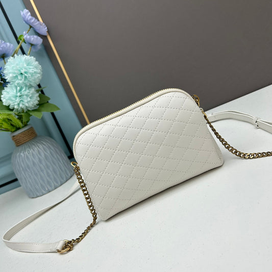 YSL Gaby Small Shoulder Bag color Blanco | Clásico y Sofisticado