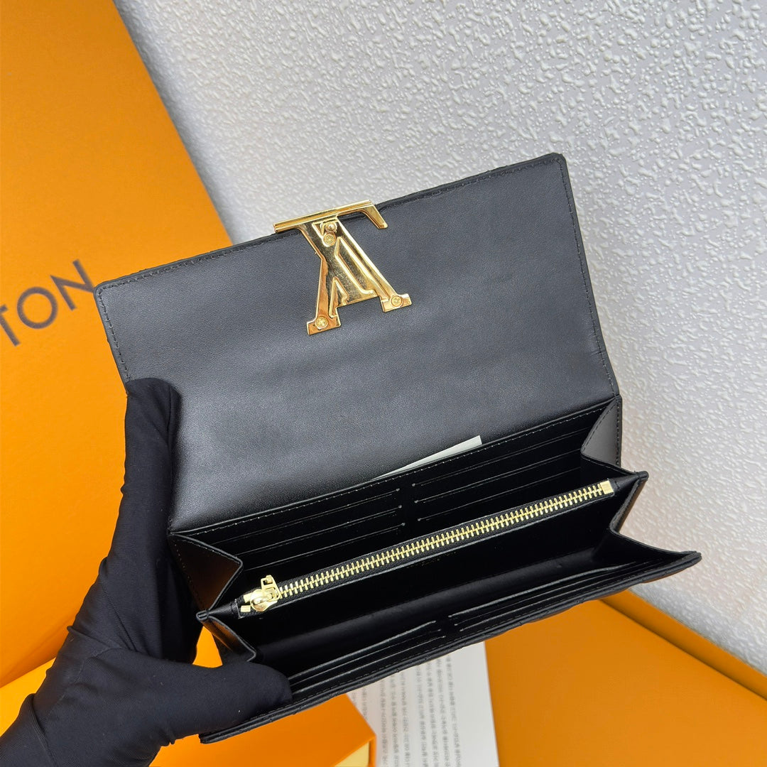 Louis Vuitton Compact Curieuse Wallet en Piel Monogram Empreinte | Elegancia y Funcionalidad
