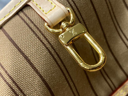 Bolso Louis Vuitton Neverfull – Tote Clásico en Cuero Importado