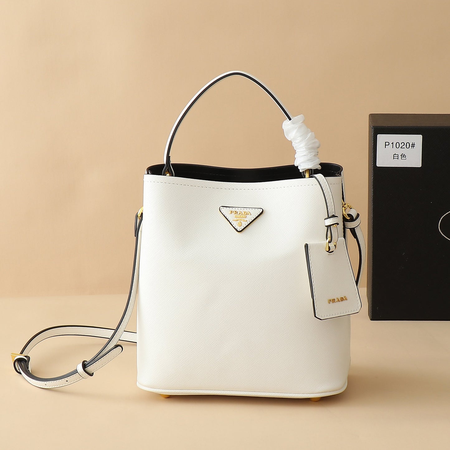 Bolso Prada Double Bucket Mini | Elegancia Moderna en Panamá
