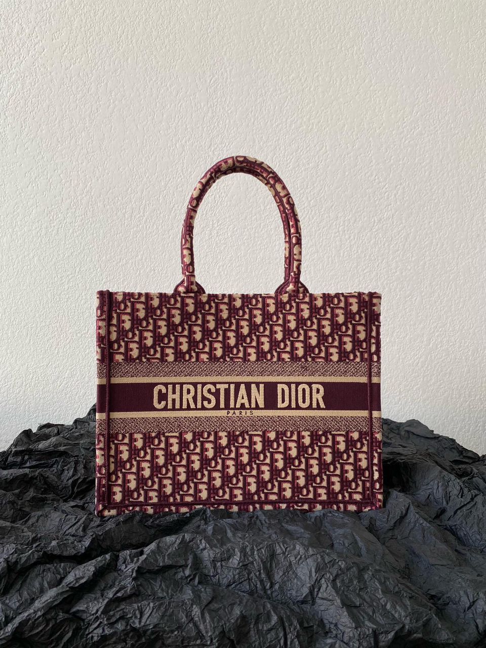 Bolso Dior Book Tote – Lona Oblique Azul