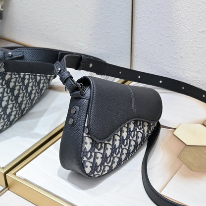Bolso Dior Saddle Negro | Cartera de Lujo Moderna en Panamá