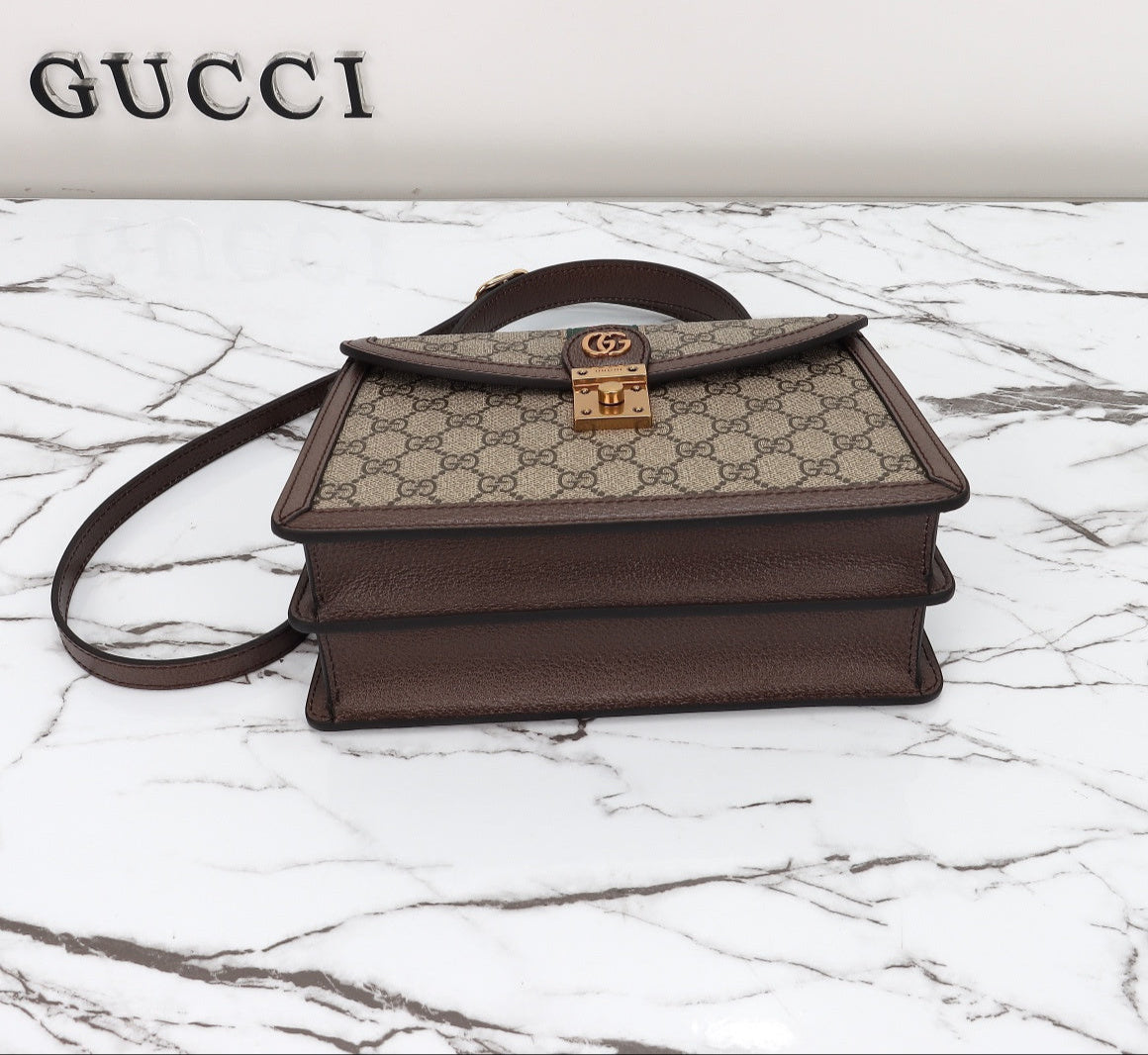 Gucci Bolsa Ophidia Small GG – Cosida a Mano, 25 cm