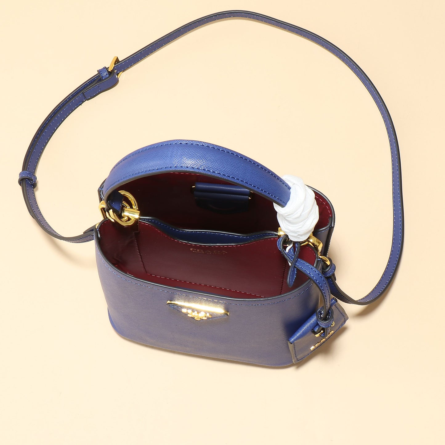 Bolso Prada Double Bucket Mini | Elegancia Moderna en Panamá