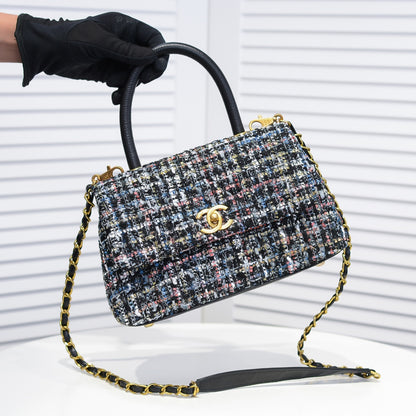Bolso de Tweed con Lentejuelas | Elegancia Artesanal y Glamour en Panamá