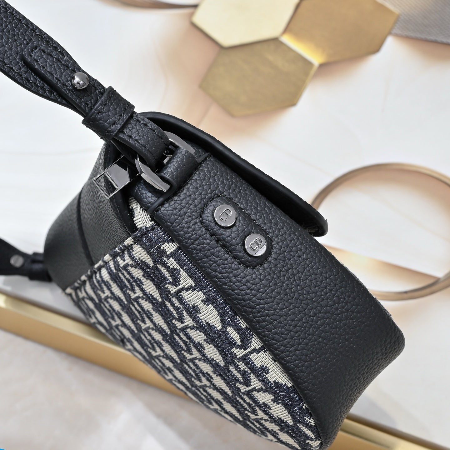 Bolso Dior Saddle Negro | Cartera de Lujo Moderna en Panamá