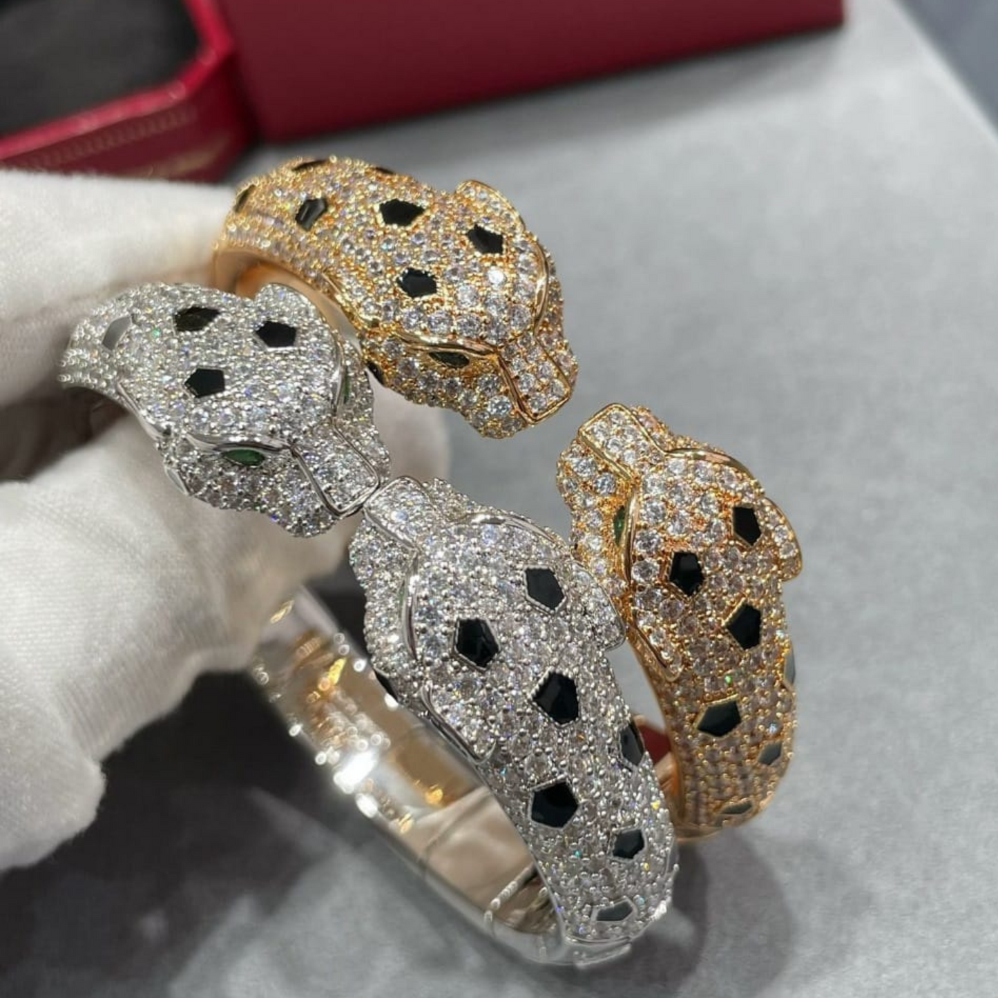 Brazalete Cartier Pantera Doble Cabeza | Pulsera de Lujo en Panamá