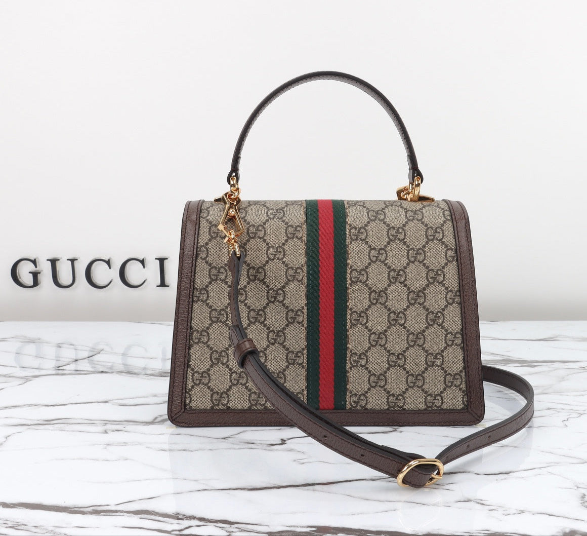 Gucci Bolsa Ophidia Small GG – Cosida a Mano, 25 cm