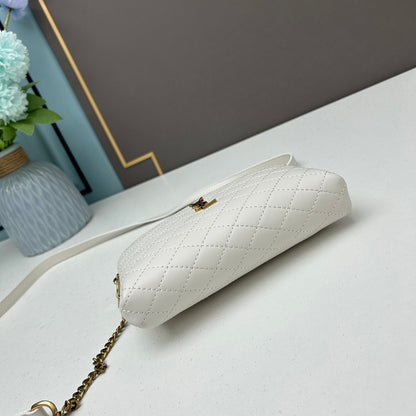 YSL Gaby Small Shoulder Bag color Blanco | Clásico y Sofisticado