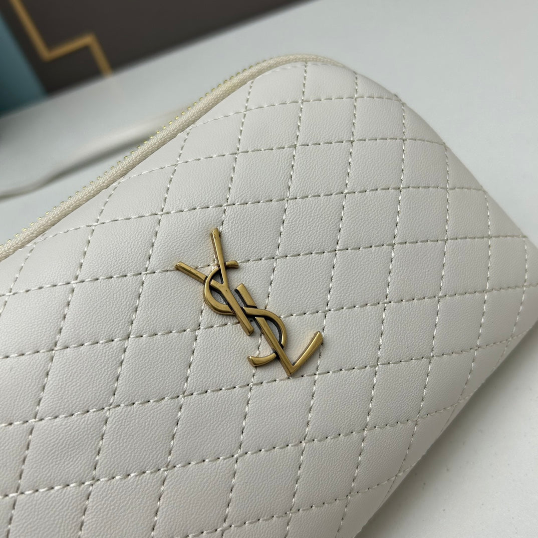 YSL Gaby Small Shoulder Bag color Blanco | Clásico y Sofisticado