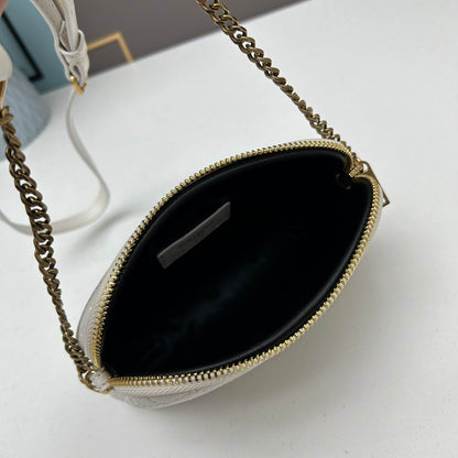 YSL Gaby Small Shoulder Bag color Blanco | Clásico y Sofisticado