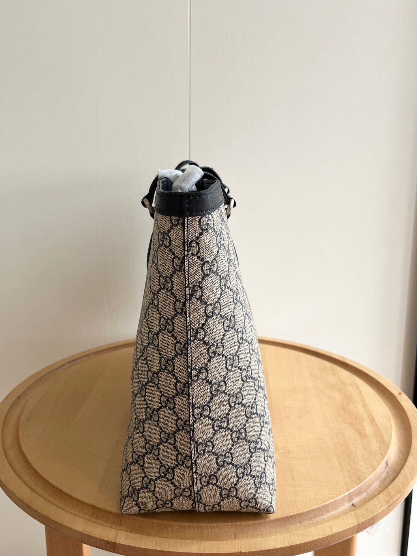 GUCCI GG Supreme Ophidia Shopping Tote color Azul | Estilo Clásico y Toques Modernos