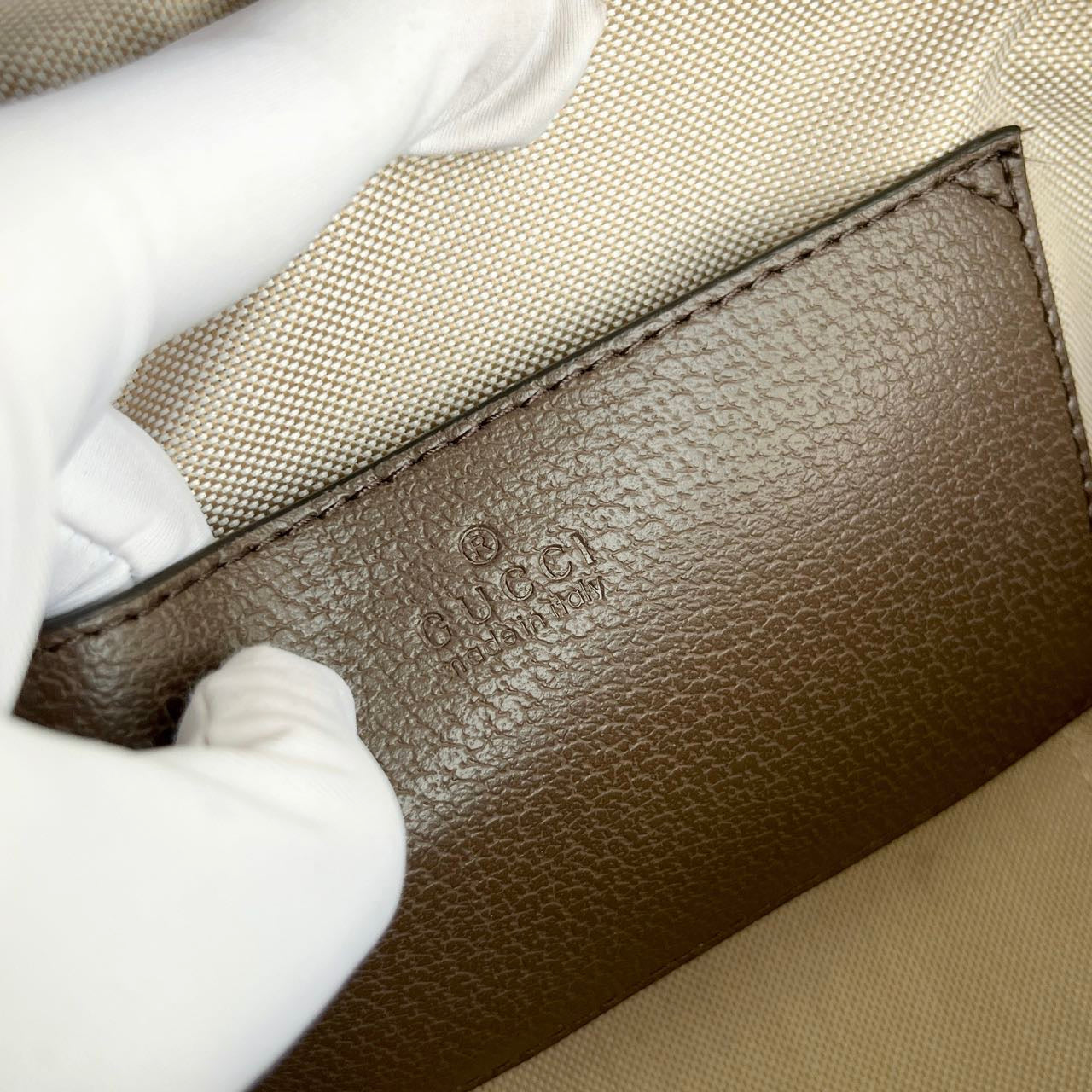 GUCCI GG Ophidia Small Top Handle Bag Color Marrón | Elegancia Clásica y Moderna